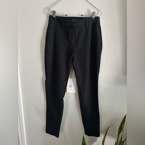 Black Express Stretch Mid Rise Dress Pants Size 2R